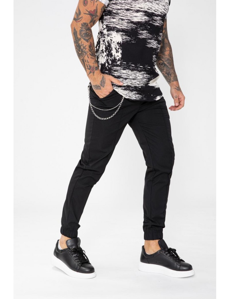 Pantalon jogging homme avec chaines détachables