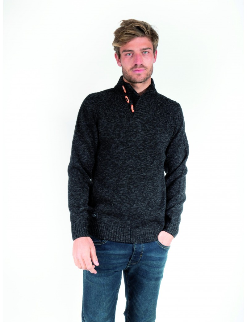 Pulls homme Manches Longues - France denim bleu nuit