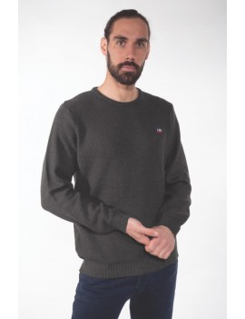 Pulls homme, Union black coloris gris anthracite