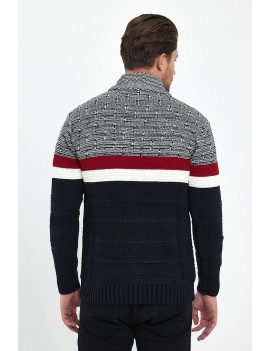Pulls homme manches longues - couleur bleu marine