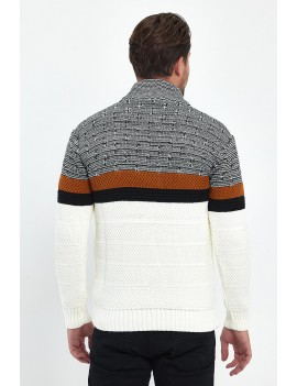 Pulls homme manches longues - CLUB JU blanc