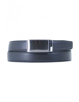 ceinture pour homme en croute de cuir noir