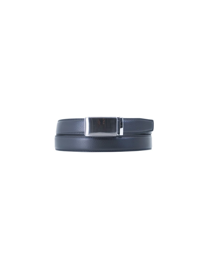 ceinture pour homme en croute de cuir noir