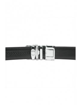 ceinture pour homme en croute de cuir noir