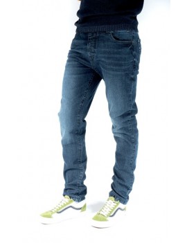 Jean stretch grey blue pour...