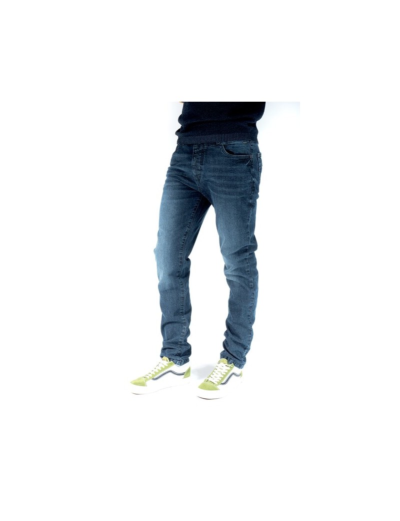 Jean stretch grey blue pour homme
