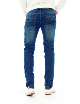 Jean's stone used pour homme couleur dark blue