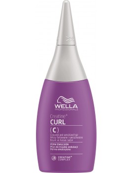 Permanente pour cheveux colorés et sensibilisés-Wella Creatine+ Curl (C) 75 ml