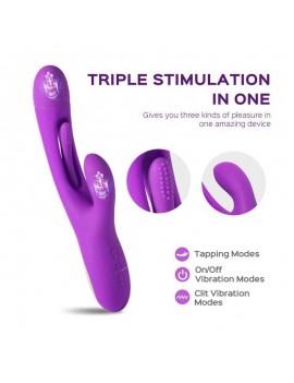 Bora - Vibromasseur Rabit et tapoteur point G - HONEY PLAY BOX