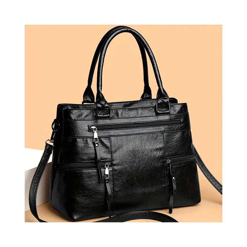 sac à main bandoulière vintage noir