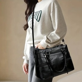 sac à main bandoulière vintage noir