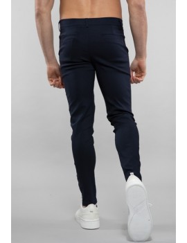 Pantalon Slim Homme- Couleur Bleu Marine