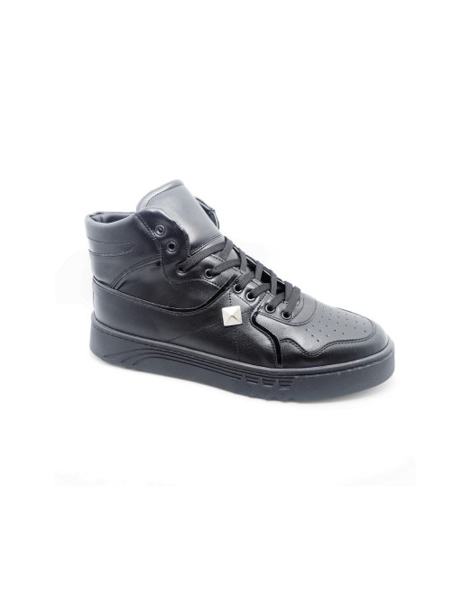 Chaussures baskets montantes homme - Tamboga noir