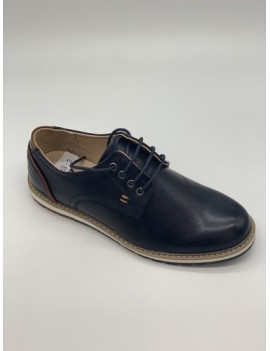 Chaussures de ville homme - Yimaida bleu nuit