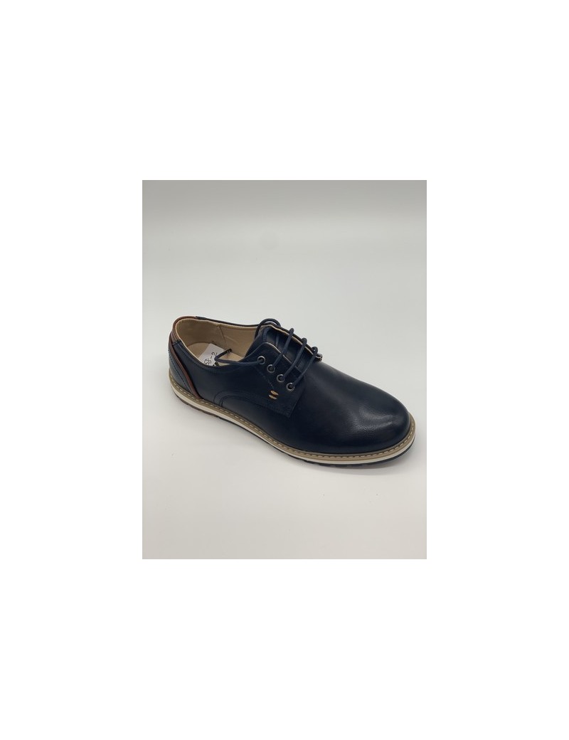 Chaussures de ville homme - Yimaida bleu nuit