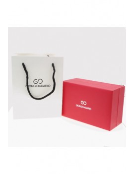 Coffret montre femme et bijoux lettre V ( acier) Doré