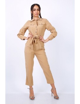 Combinaison pantalon manches longues femme-Softy