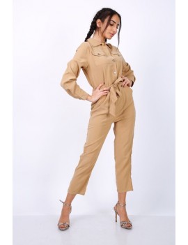 Combinaison pantalon manches longues femme-Softy