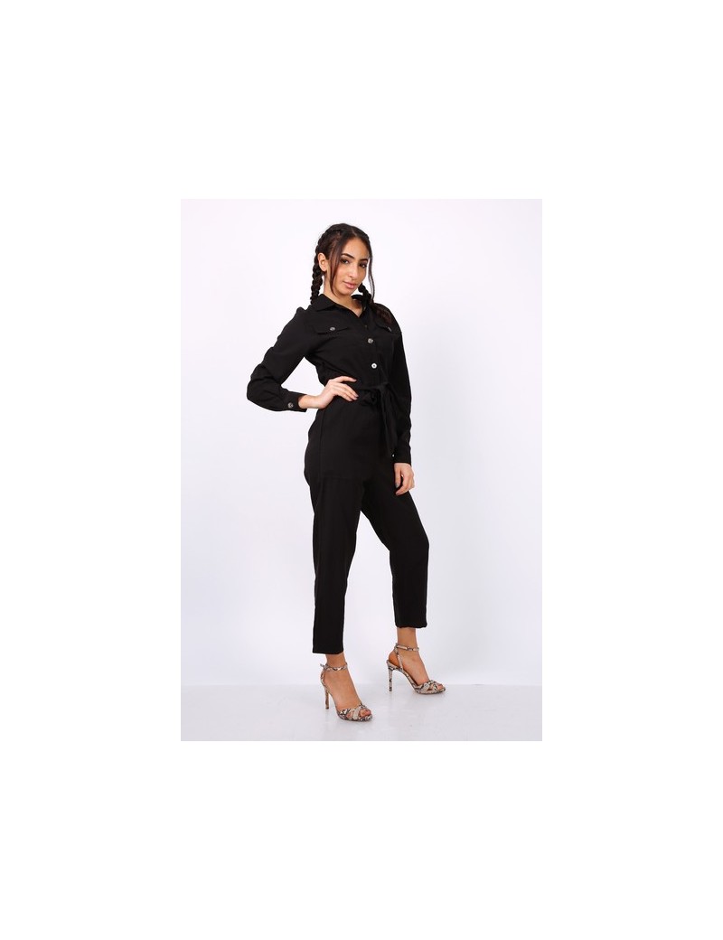 Combinaison pantalon manches longues femme-Softy