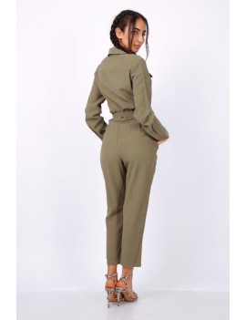 Combinaison pantalon manches longues femme-Softy
