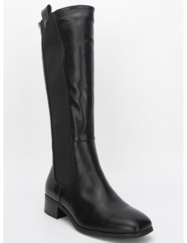 Bottes femme coloris noir -...