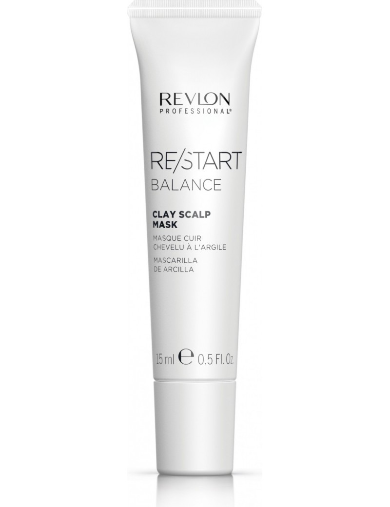 Masque Cheveux à l’argile pour cuir chevelu gras- Revlon Professional Re/Start Balance 150ml