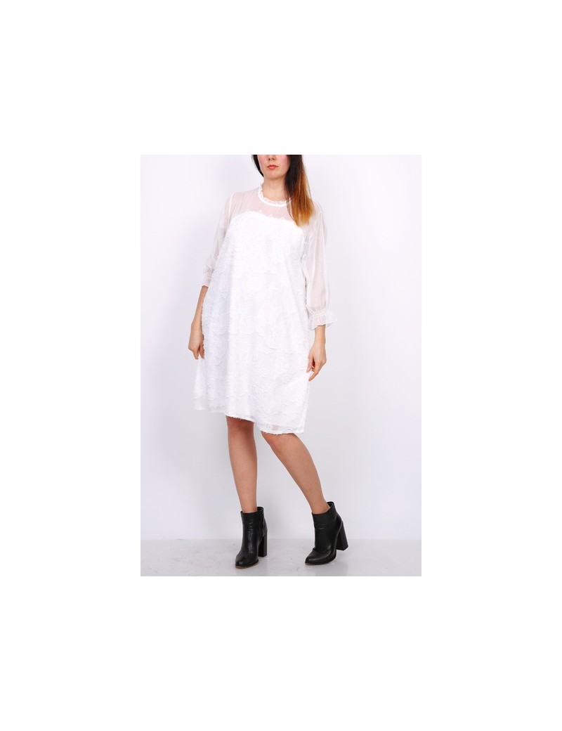 Robe Blanche - Honney - Femme Grande taille
