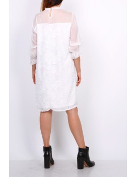 Robe Blanche - Honney - Femme Grande taille