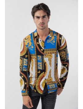 Chemise Homme - Motifs Baroques