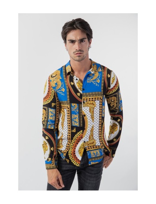 Chemise Homme - Motifs Baroques Chemise Homme - Motifs Baroques