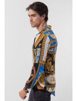 Chemise Homme - Motifs Baroques