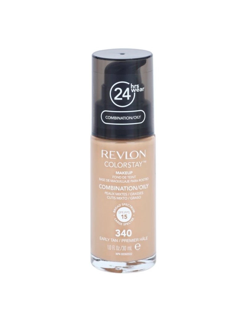fond de teint matifiant longue tenue- Revlon Cosmetics ColorStay™-SPF 15- n°250 Fresh Beige 30 ml
