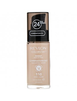 fond de teint matifiant longue tenue- Revlon Cosmetics ColorStay™ SP F 15- teinte 110 Ivory 30 ml