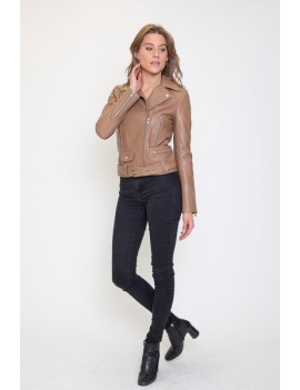 BLOUSON CUIR VÉRITABLE...