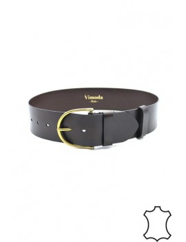 Ceinture -Femme-100% Cuir couleur Camel