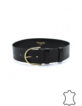 Ceinture -Femme-100% Cuir couleur Camel