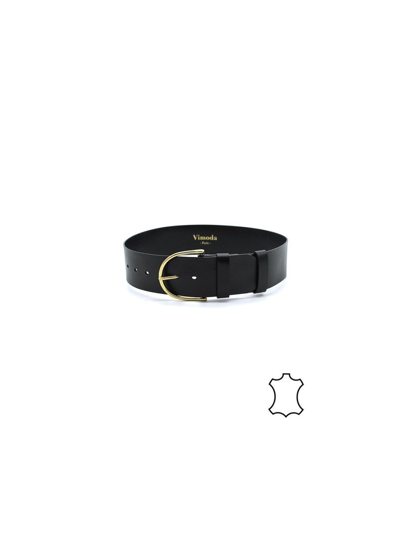 Ceinture -Femme-100% Cuir couleur Camel