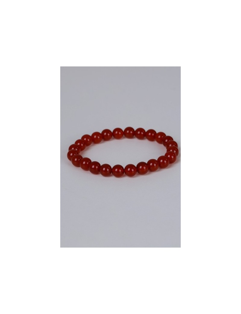 bracelet pierre minéral- Cornaline