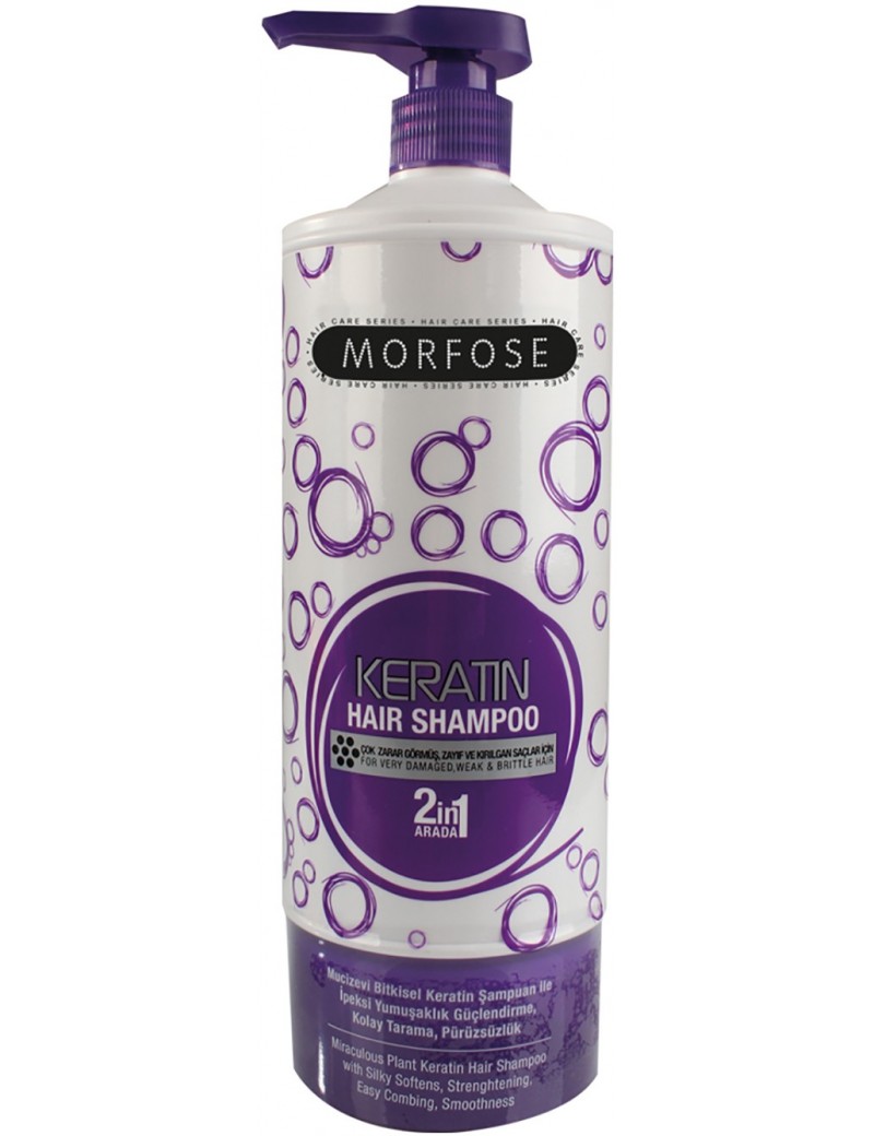 Shampooing enrichi en kératine-Morfose keratin
