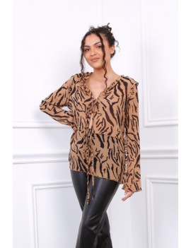Chemisier blouse femme Style Bohémienne