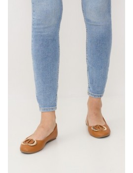 Chaussures femme - Ballerines en simili cuir- 8 coloris disponibles - Abloom collection