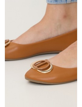 Chaussures femme - Ballerines en simili cuir- 8 coloris disponibles - Abloom collection