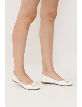 Chaussures femme - Ballerines en simili cuir- 8 coloris disponibles - Abloom collection