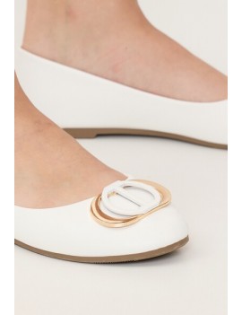 Chaussures femme - Ballerines en simili cuir- 8 coloris disponibles - Abloom collection