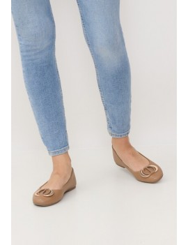 Chaussures femme - Ballerines en simili cuir- 8 coloris disponibles - Abloom collection