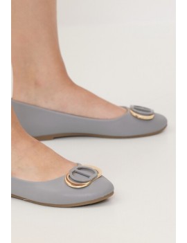 Chaussures femme - Ballerines en simili cuir- 8 coloris disponibles - Abloom collection