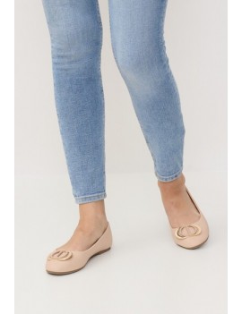 Chaussures femme - Ballerines en simili cuir- 8 coloris disponibles - Abloom collection