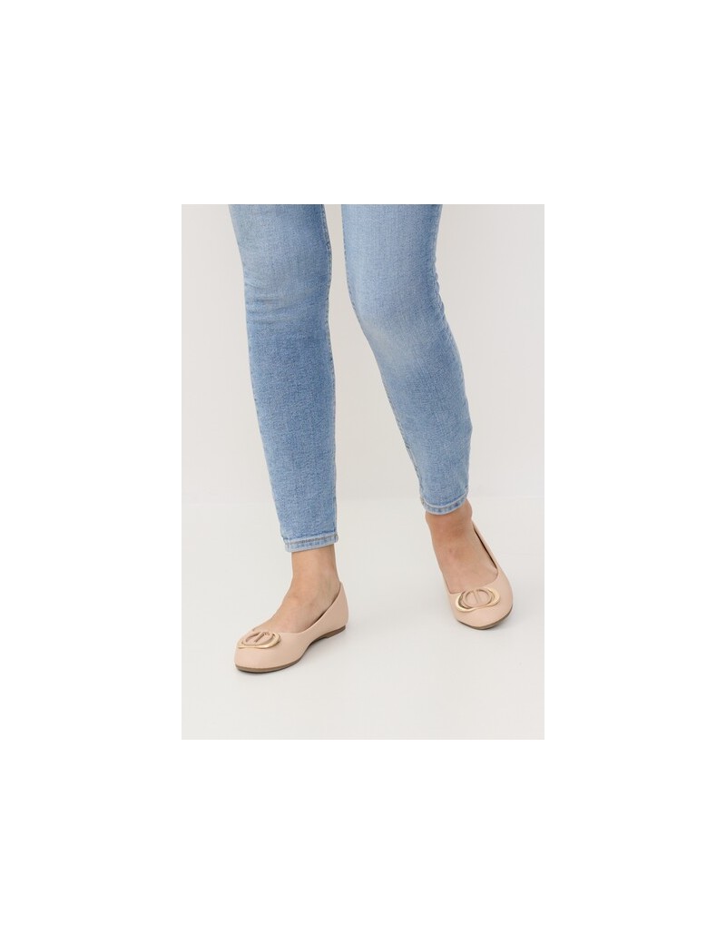 Chaussures femme - Ballerines en simili cuir- 8 coloris disponibles - Abloom collection