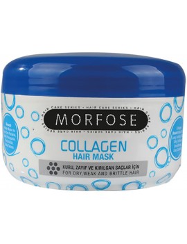 Soin Masque pour  cheveux abimés, épais et gras-Morfose Collagène