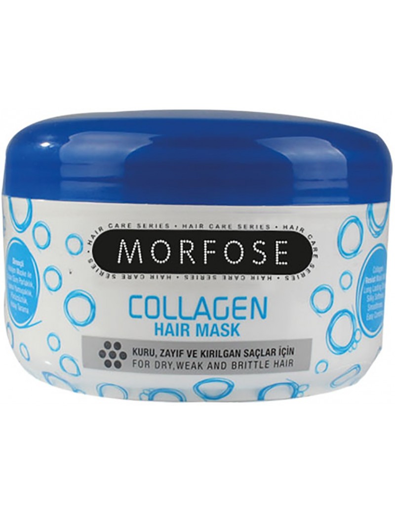 Soin Masque pour  cheveux abimés, épais et gras-Morfose Collagène